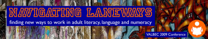 Navigating laneways: finding new ways to work in adult literacy, language and numeracy